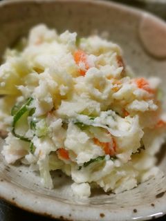 家庭の味☆ポテトサラダ(りんご入り)-レシピのメイン写真