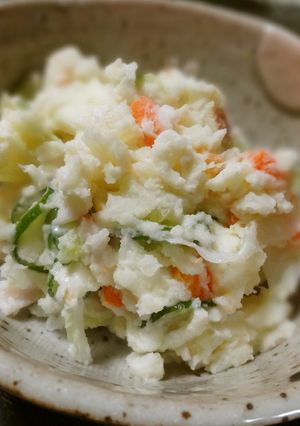 家庭の味☆ポテトサラダ（りんご入り）-レシピのメイン写真