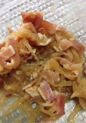 ベーコンオニオンの万能生姜煮-レシピのメイン写真