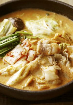 豆乳キムチ鍋-レシピのメイン写真
