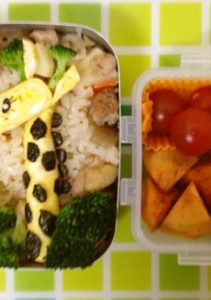 年長さんのお弁当(卵焼きでキリン)-レシピのメイン写真