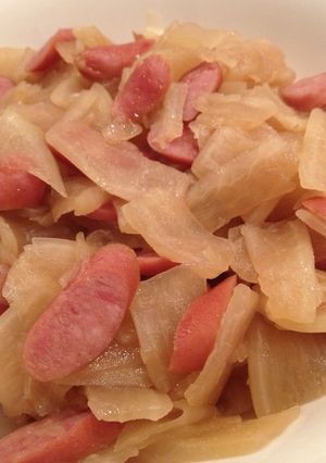 大根とウインナーの麺つゆ炒め-レシピのメイン写真