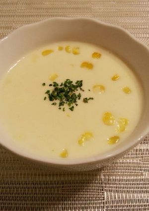 超ー簡単♪コーンクリームスープ-レシピのメイン写真