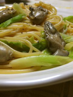 牡蠣とキャベツのオイスターソースパスタ-レシピのメイン写真