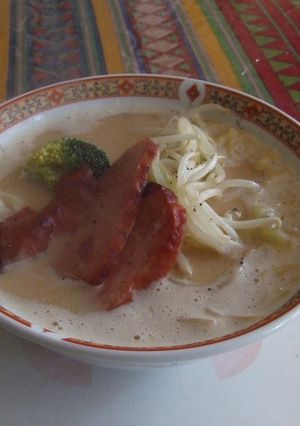 袋ラーメンで洋風ラーメンを-レシピのメイン写真