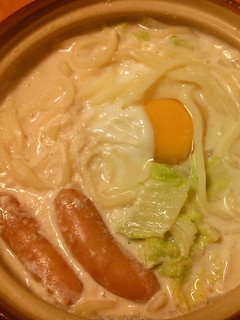 おひとりさまのクリーミーうどん-レシピのメイン写真