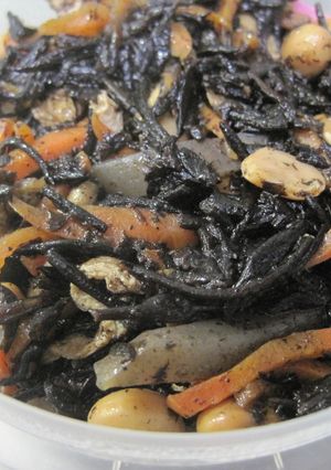 ヒジキと大豆の炒め煮-レシピのメイン写真