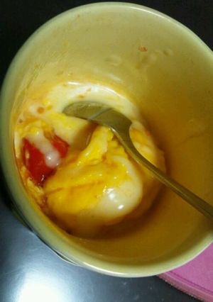 レンジだけ!簡単すぎる1人分オムレツ-レシピのメイン写真