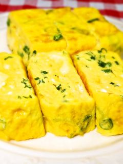 マヨチーズとネギの卵焼き♡-レシピのメイン写真