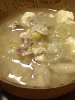 祖母の味*鶏ごぼう汁-レシピのメイン写真