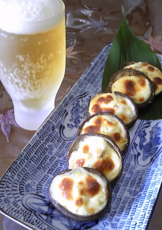 椎茸のマヨチーズ焼き-レシピのメイン写真