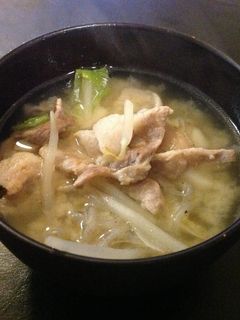 あったまる。具だくさん鍋風お味噌汁-レシピのメイン写真