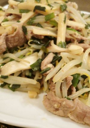 エリンギ入り豚肉と野菜の炒めもの-レシピのメイン写真