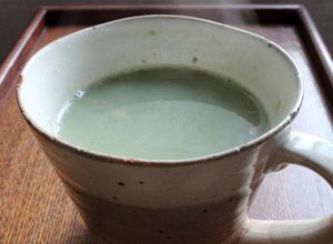 朝におやつに！生姜風味の豆乳抹茶甘酒-レシピのメイン写真