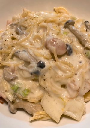 濃厚ソースたっぷり白菜のクリームパスタ☆-レシピのメイン写真