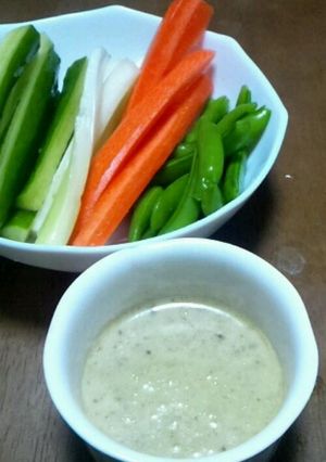 オシャレに野菜を…俺流のバーニャカウダ-レシピのメイン写真