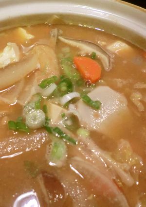 土鍋で✿納豆汁-レシピのメイン写真