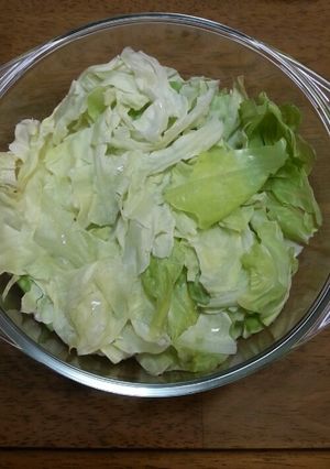 キャベツで♪温野菜-レシピのメイン写真