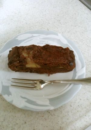 ルクエで簡単チョコバナナケーキ♪-レシピのメイン写真