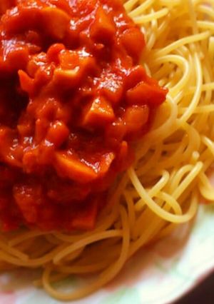 ミートスパゲッティ-レシピのメイン写真