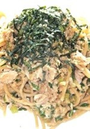 お漬物で和風ツナパスタ-レシピのメイン写真