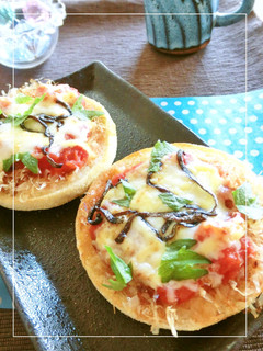 トマト(水煮缶)の塩麹*和トースト-レシピのメイン写真