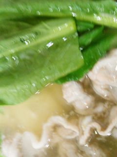 豚ロース薄切り肉・豆腐・小松菜で3点鍋-レシピのメイン写真