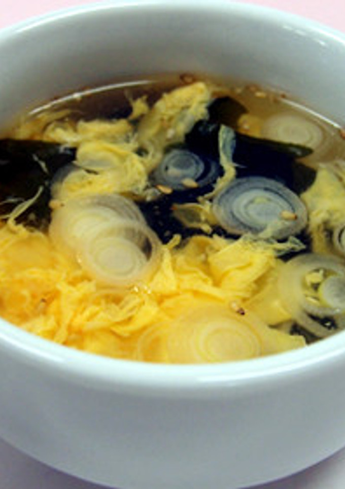 白だしで簡単中華風スープ-レシピのメイン写真
