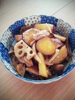 鶏肉とさつまいものほっこり煮-レシピのメイン写真