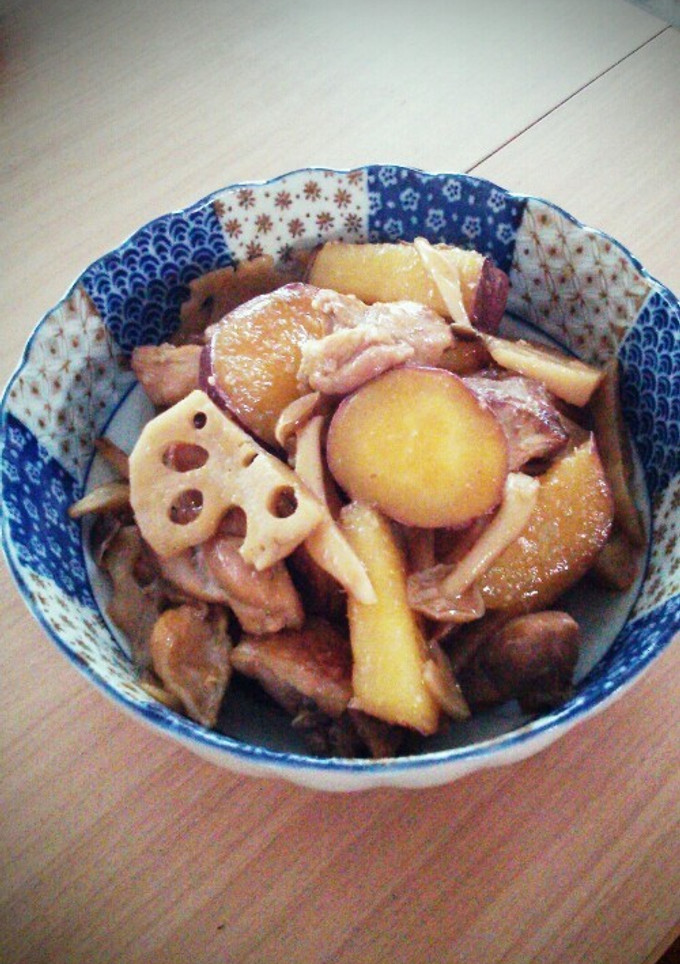 鶏肉とさつまいものほっこり煮-レシピのメイン写真