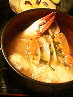 基本の*渡り蟹の味噌汁*-レシピのメイン写真