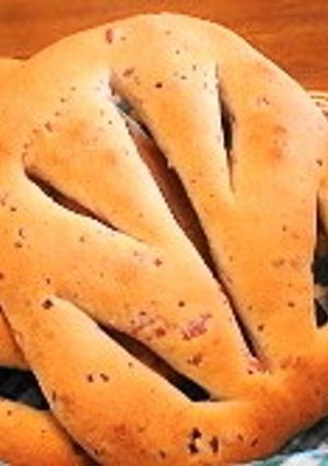 ＊クリスマス＊ベーコン入りフーガス＊-レシピのメイン写真