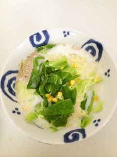 ♨あったまる~ミルクラーメン♨-レシピのメイン写真