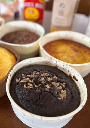 米粉で簡単　Wチョコブラウニー-レシピのメイン写真
