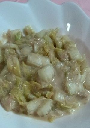 茹でずに白菜☆ざくざくツナマヨサラダ-レシピのメイン写真