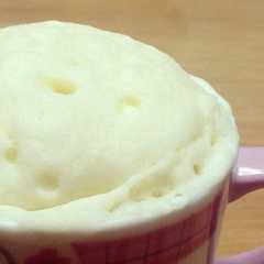 รูปของ 簡単☺マグカップケーキ※卵不使用
