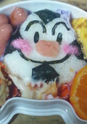 キャラ弁★おむすびまん-レシピのメイン写真