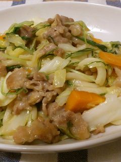 味噌焼きうどん ☆-レシピのメイン写真