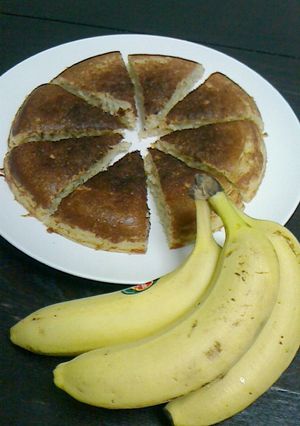 炊飯器で簡単バナナケーキ 離乳食後期にも-レシピのメイン写真