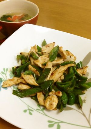 鶏肉とピーマンの塩糀昆布炒め-レシピのメイン写真