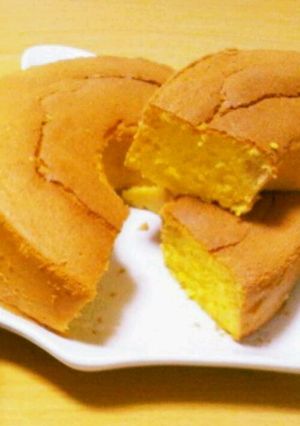 かぼちゃの米粉シフォン..☆-レシピのメイン写真