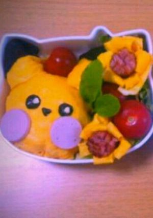 キャラ弁♡ピカチュウ-レシピのメイン写真