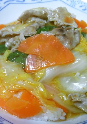 簡単中華丼-レシピのメイン写真