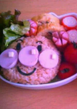 キャラ弁♡アンパンマン-レシピのメイン写真