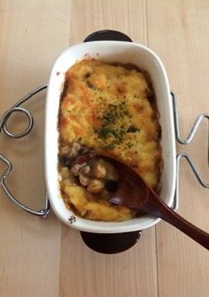 簡単ひよこ豆のグラタン-レシピのメイン写真
