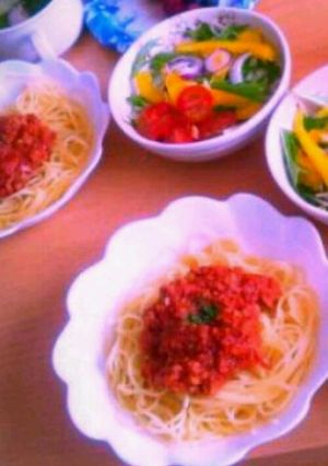 お肉たっぷりミートソース☆。゜-レシピのメイン写真
