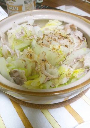 あのCMの、豚白菜鍋(*^m^)-レシピのメイン写真