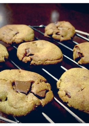 HMで簡単！抹茶チョコカントリーマウム風-レシピのメイン写真