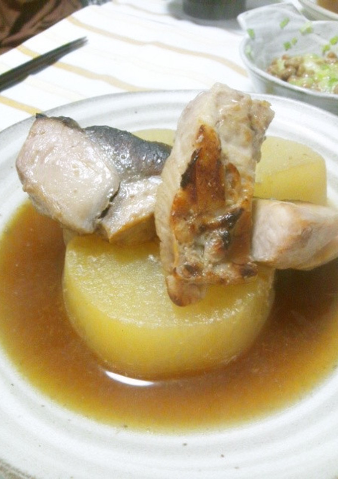 うまいよー☆ぶりと大根のこっさり煮-レシピのメイン写真