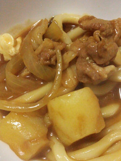 簡単おいしいカレーうどん♪-レシピのメイン写真